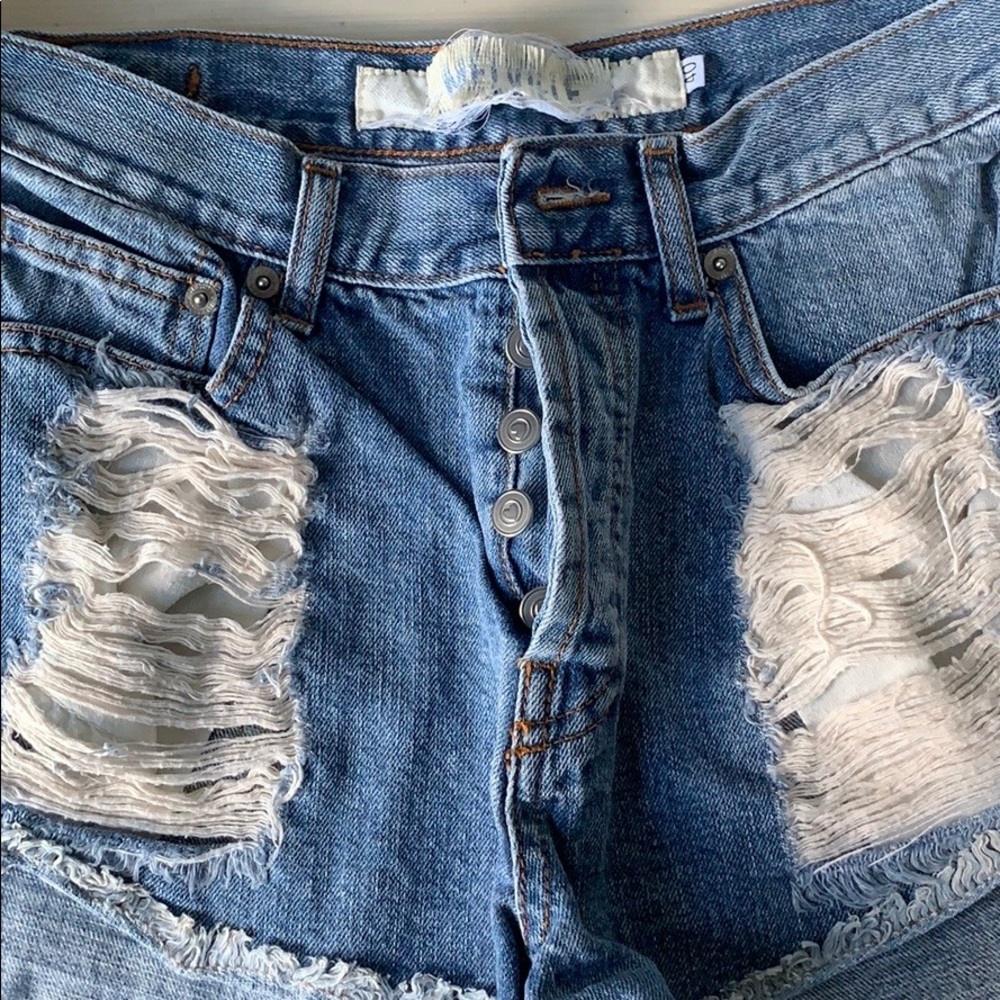 brandy melville jean shorts